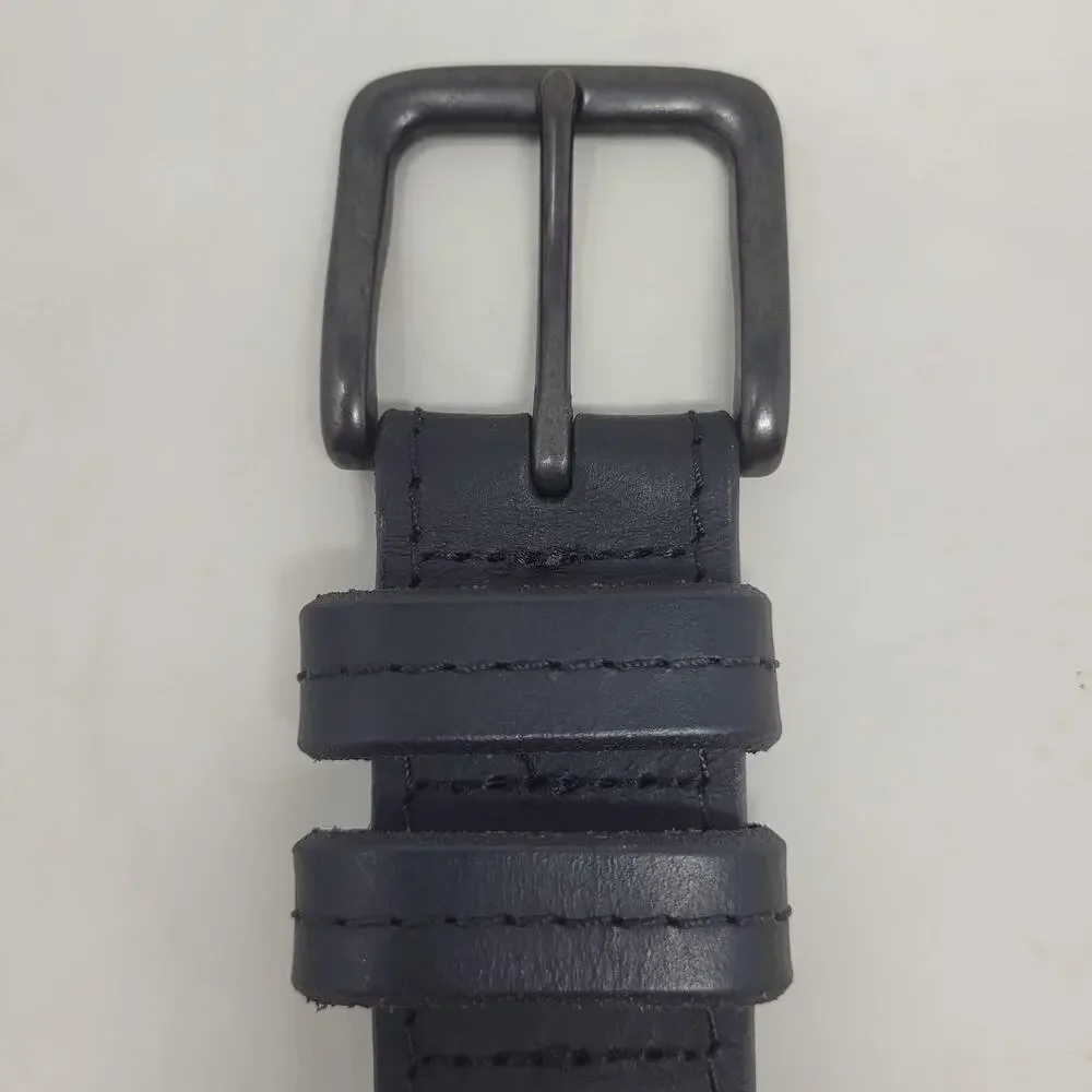 Wrangler Belt Mens 50 Black Leather Work Casual Rugged Utility Basic‎ Everyday
